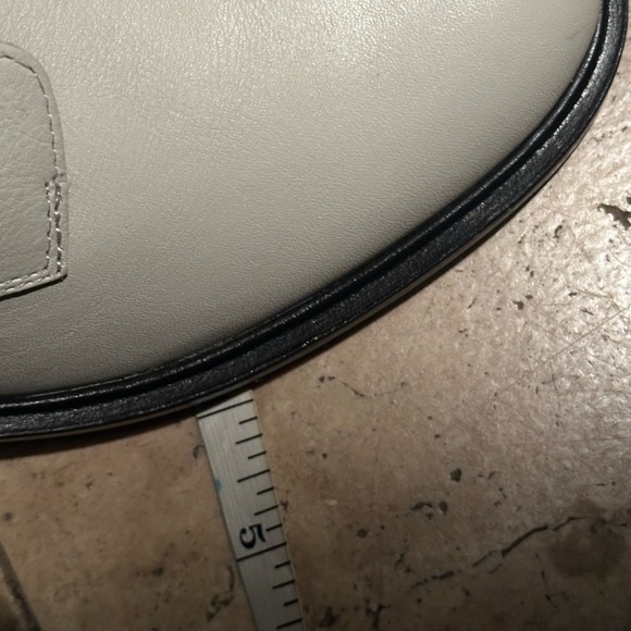 $550 RAG & BONE Slayton Combat Boot EDGY LEATHER ANTIQUE WHITE 39.5 (D11) - Picture 11 of 12